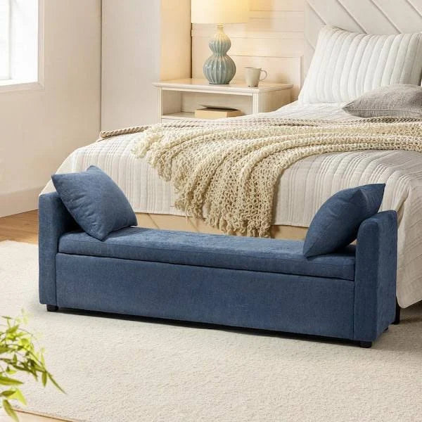 Franco Upholstered Bench with Storage Space