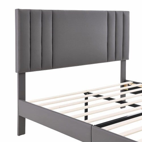 Kayden Tufted Upholstered Low Profile Bed