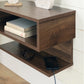 Wall Mounted Open Shelves Night Stand