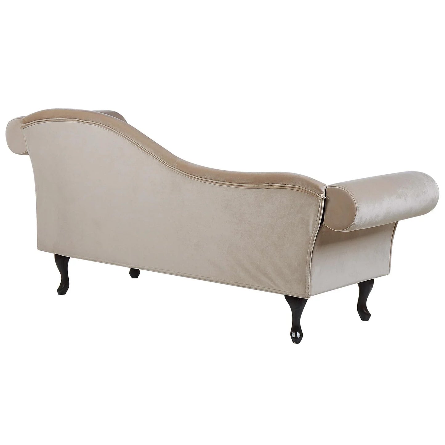 Vintage Upholstered Chaise Lounge