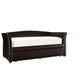 Adriana Faux Leather Daybed with Pull-Out Trundle