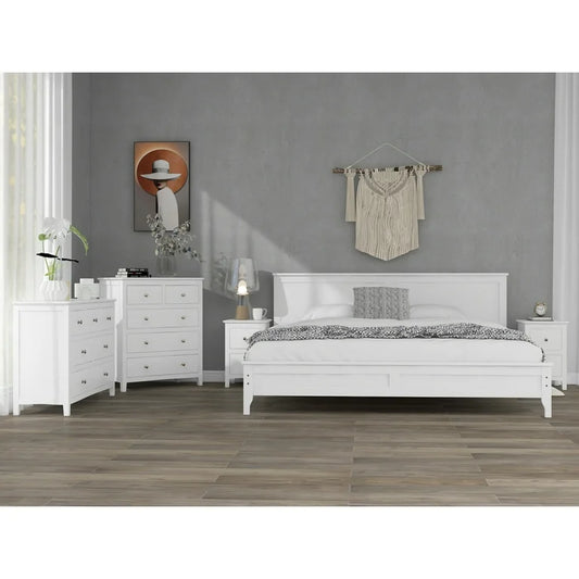 Zavior Furniture Bedroom Set, bed, nightstand x 2, chest, dresser