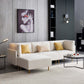 Govea 4-Piece Sleek and Stylish Sectional Sofa