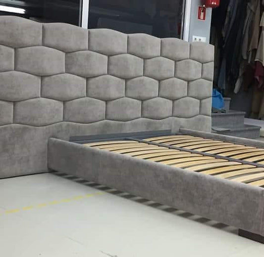 Custom Made Upholstered Wall panel bed