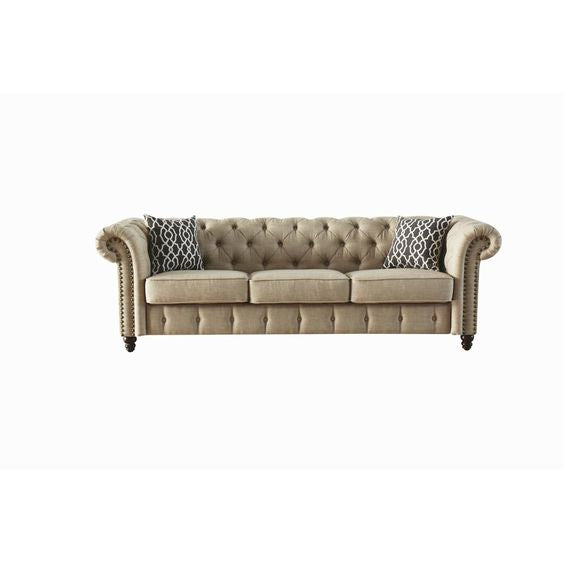 Premier Velvet Upholstered Sofa