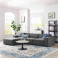 Luxurious 4 Piece Fabric Sectional Sofa for Ultimate Comfort and Style