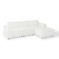 Luxurious 4 Piece Fabric Sectional Sofa for Ultimate Comfort and Style