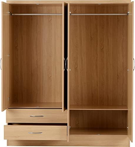 Sayville 4 Door Wardrobe