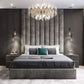 Personalized Wall Panel Headboard Bed