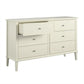 Soderville 6 Drawer Dresser in Pink
