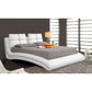 Zavior Upholstered Curved Bed Frame