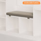 6-Cubby Kids Toy Storage Organizer with Reading Nook