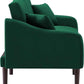 Malek Velvet Square Arm Sofa