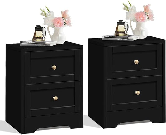 Cuscute Nightstand Storage Side End Cabinet