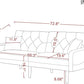 Malek Velvet Square Arm Sofa