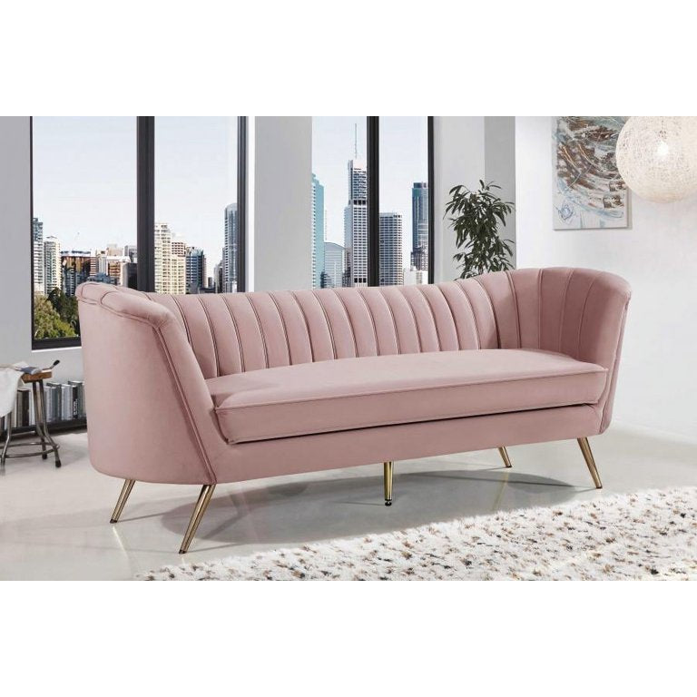 Alexandrea 3 Seater Velvet Sofa