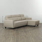 Elbon Sectional Sofa in Dark Brown Color