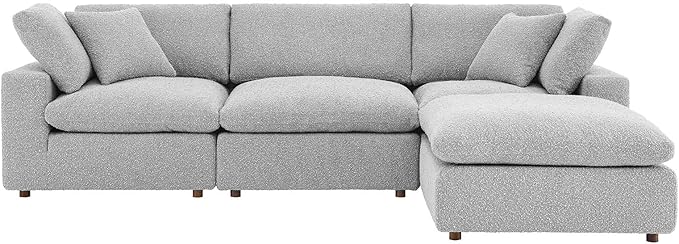 Elissa Square Arm Modular Sofa Chaise – 270cm of Ultimate Comfort for Your Living Space