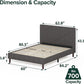 Bartley Platformed Upholstered Platform Bed