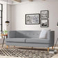 Mid Century 2 Seater Modern Couch