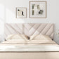Virginia Velvet Tufted Bed
