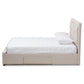 Tantallon Tufted Upholstered Storage Bed