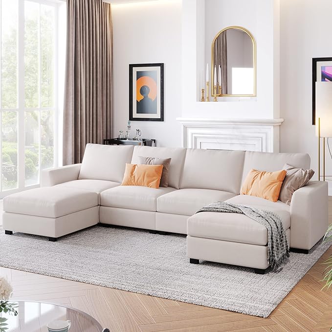 Lounge 3-Piece Double Chaise Sectional Sofa – Perfect for Ultimate Comfort and Style