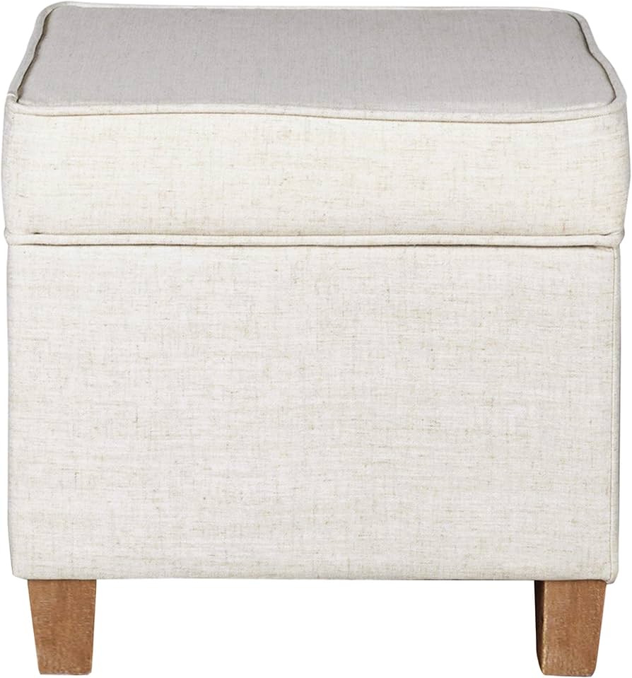 Square Hassel Storage Ottoman
