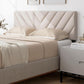 Virginia Velvet Tufted Bed