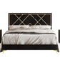 French Velvet Upholstered Bed