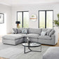 Elissa Square Arm Modular Sofa Chaise – 270cm of Ultimate Comfort for Your Living Space