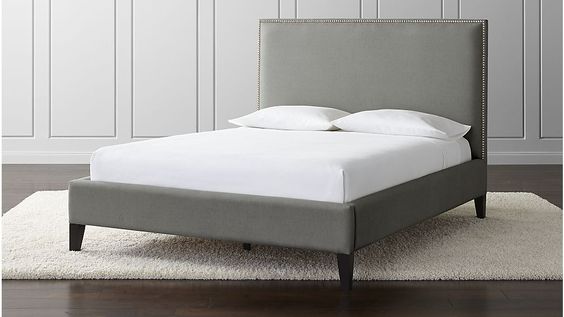 Plain Headboard with Nail Head