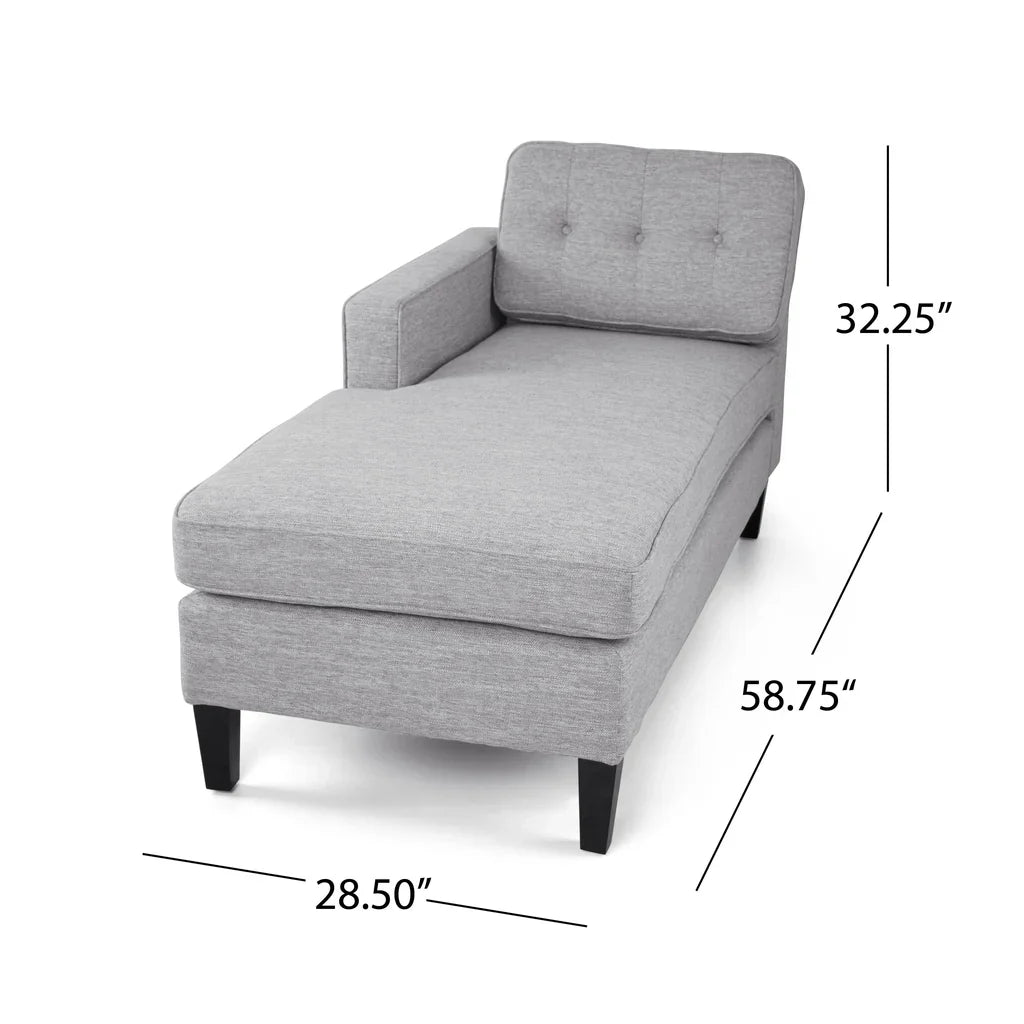 Crowning shield 2 piece Chaise Daybed