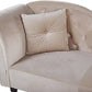 Vintage Upholstered Chaise Lounge