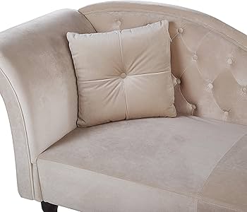 Vintage Upholstered Chaise Lounge
