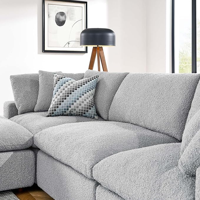 Elissa Square Arm Modular Sofa Chaise – 270cm of Ultimate Comfort for Your Living Space