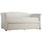 Adriana Faux Leather Daybed with Pull-Out Trundle