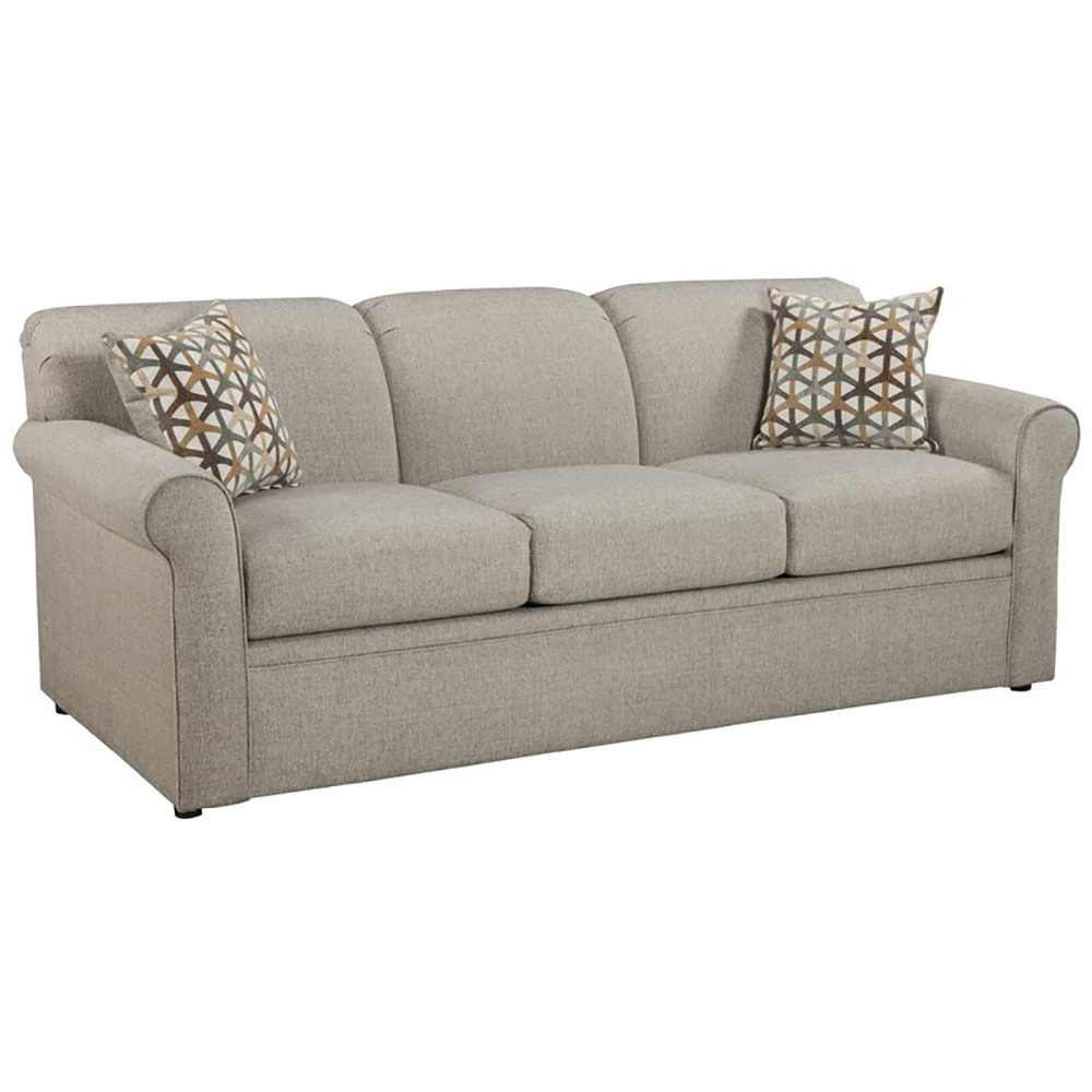 Aadhya Rolled Arm Mid-Century Loveseat Sofa