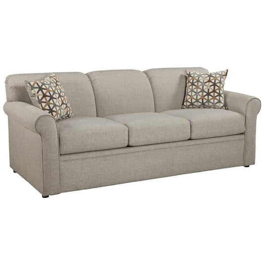 Aadhya Rolled Arm Mid-Century Loveseat Sofa