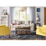 Aadhya Rolled Arm Mid-Century Loveseat Sofa