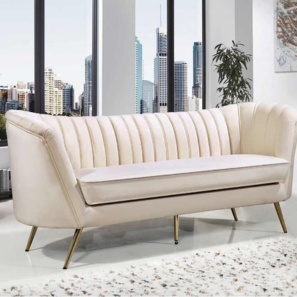 Alexandrea 3 Seater Velvet Sofa
