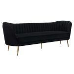 Alexandrea 3 Seater Velvet Sofa