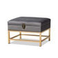 Aliana Luxe Velvet Storage Ottoman