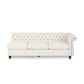 Amberside 6 Seater Fabric Tufted Sectional Sofa - Luxury Living in Dubai
