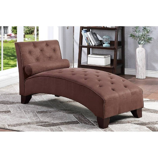 Arched Frame Accent Tufting Chaise Lounge