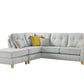 Ultimate Comfort: Gaelle Corner Sectional Sofa – 230 cm of Stylish Relaxation