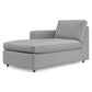 Barrett Left Arm Fabric Chaise Lounge
