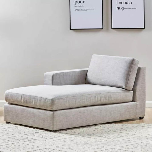 Barrett Left Arm Fabric Chaise Lounge