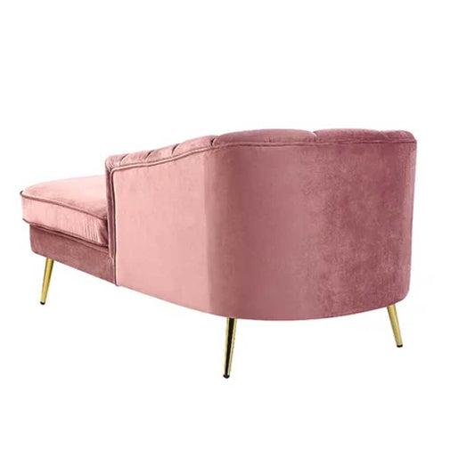 Bravich Velvet Upholstered Chaise Lounge