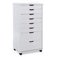 Bridgton Tall Storage Roll Cart